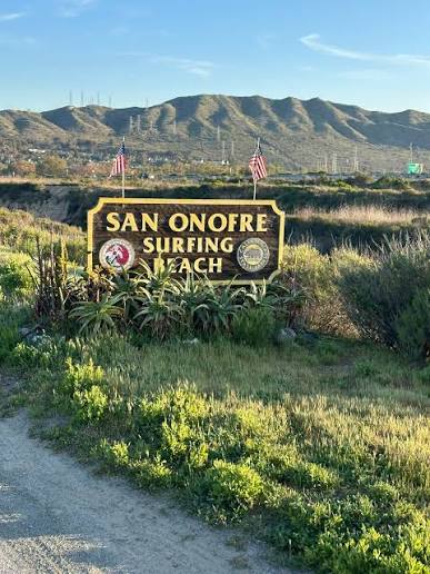 San Onofre Surfing Beach
